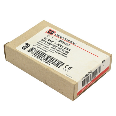 Cutler Hammer WMS1B10 Circuit Breaker Supplementary Protector 10Amp 1-Pole