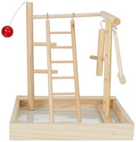 Vogelspielzeug Holz 35X25X27Cm Karlie Playpoint Natur - Spielplatz FüR VöGel