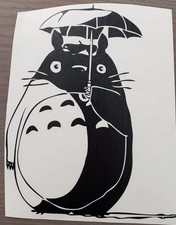 Totoro Ghibli My Neighbor anime bunny die cut vinyl decal sticker window