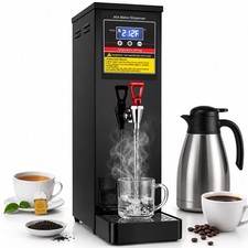 NEW Commercial Hot Water Dispenser 30L 8GAL / H Countertop Boiler 1600W Step F