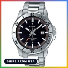 Men's Diver Style Stainless Steel Watch