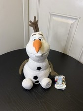 Disney Frozen 2 Glitter Snowflake Olaf 12 Stuffed Plush New