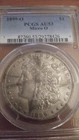 1899-o  MORGAN $  *  MICRO o  PCGS AU53  *