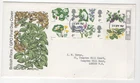 1967 BRITISH FLORA - BUREAU CDS FDC FROM COLLECTION D17