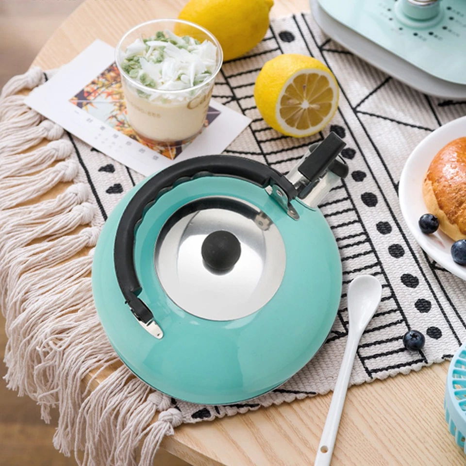 Whistling Tea Kettle Practical Boiling Teapot Stainless Steel Tea Kettle - Image 3 of 4