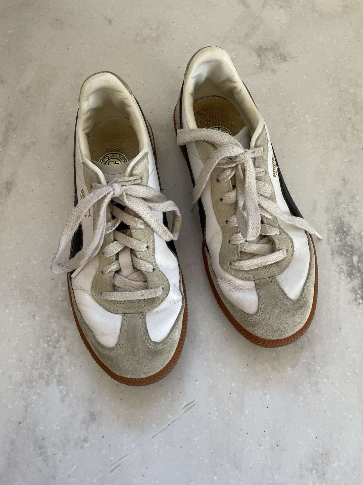 SAOLA Scarpe sneakers casual Puma uomo Super Liga 356999 12 bianche misura 5 5 g2