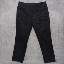 Vintage Marithe Francois Girbaud Jeans Mens 40x30 Black Wide Leg Baggy Hip Hop