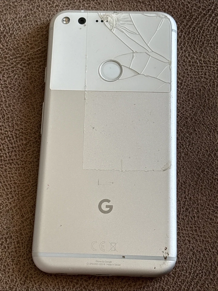 Google Pixel XL (Primera Generación) 128GB Blanco No Funciona para Piezas Ni Reparación Foto 3 de 3