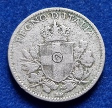 MONETA COIN RE VITTORIO EMANUELE III SAVOIA 20 CENTESIMI ESAGONO 1918 MARCATA A
