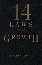 14 Laws of Growth by Brandon Brooks Paperback Book