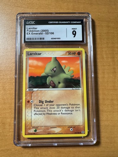 Larvitar graded CGC 9 for sale on eBay