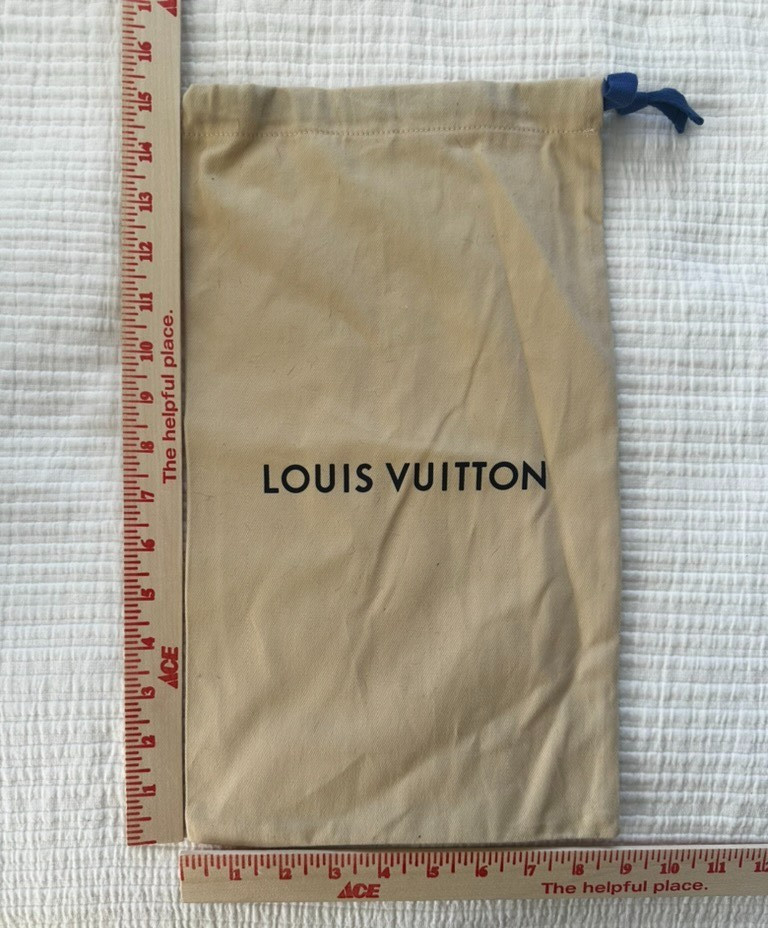 Authentic Louis Vuitton Drawstring Dust Bags Pair… - image 3