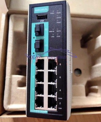 1x NEW MOXA EDR-810-2GSFP-T Industrial Router