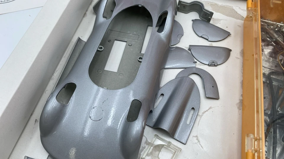  RVL2 Revival Auto Union Stromliniewagen Tipo C. 16 Cilindri 1937 1/20 - Immagine 3 di 4