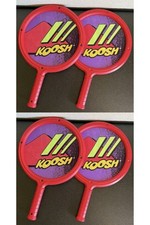Vintage Koosh Paddle Ball Paddles Racquets Lot of 4 OddzOn 1991 NO BALL