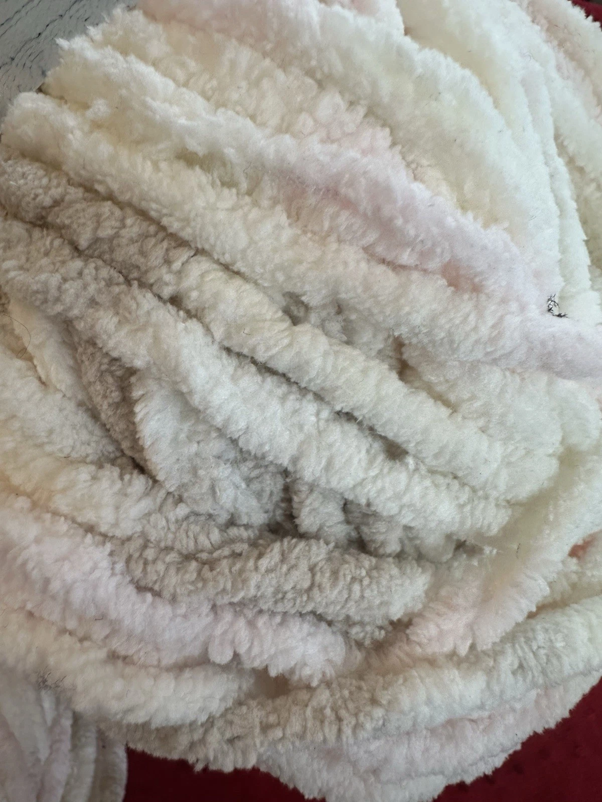 2 Balls Yarnspirations Bernat Baby Blanket Yarn Tippy Toe Print 10.5oz 220Yds image 3