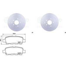 Kits de frein Nissan MURANO
