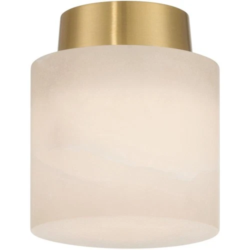 Crystorama AME-400-AG Acme 1 Light 5.75 inch Aged Brass Semi Flush Ceiling Light - Picture 1 of 7