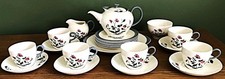 A WEDGWOOD ''MAYFIELD'' PATTERN COMPLETE TEA SERVICE IN PERFECT CONDITION