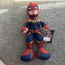 14" Marvel - Captain Marvel Plush - GoodStuff Licensed - Round 1 Amusement Prize