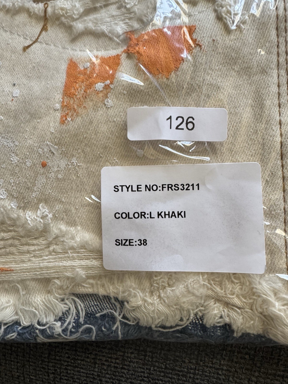 pantaloncino jeans uomo prima fila taglia 38 nuovo con etichette