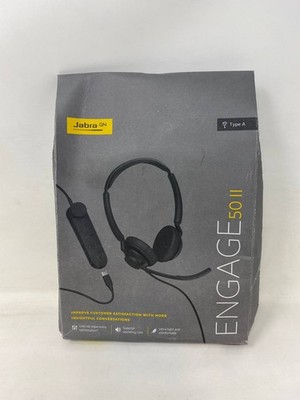 Jabra Engage 50II Wired Stereo Conferencing Headset Type A 5099-299-2219 USB-A