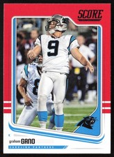 Graham Gano 2018 Score Red #52 Carolina Panthers