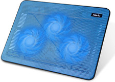 HV-F2056 15.6-17 Inch Laptop Cooler Cooling Pad - Slim Portable USB Powered 3 F