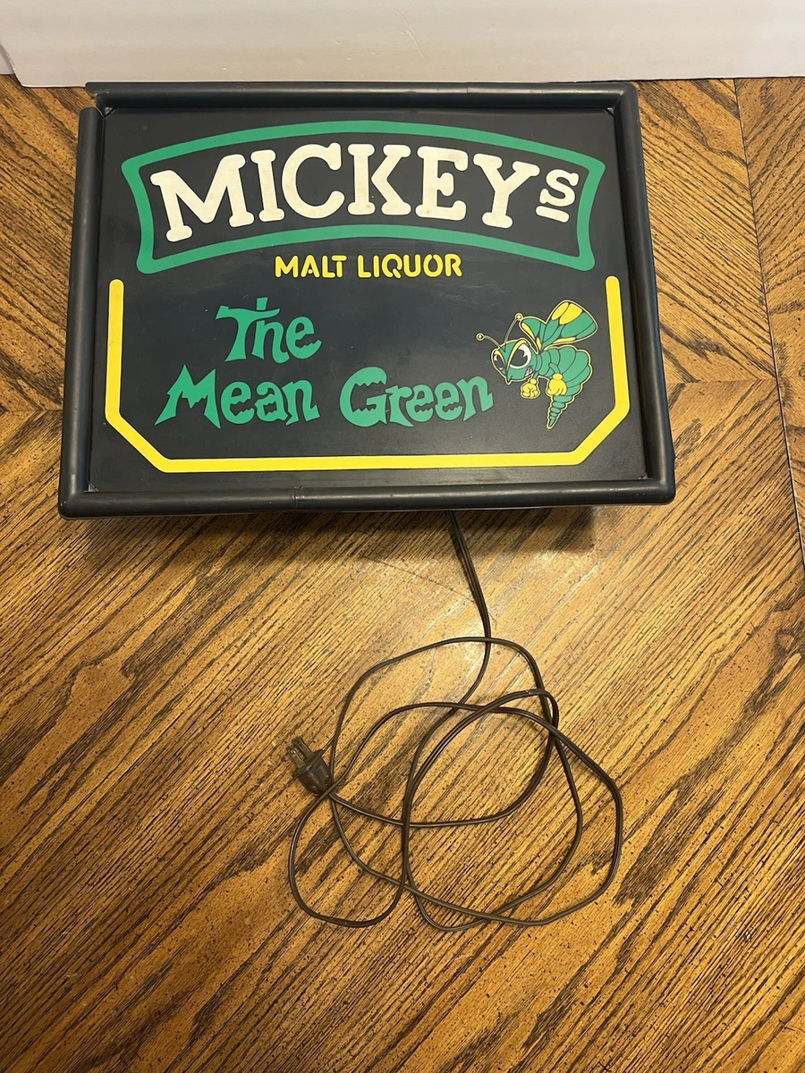 Mickeys Malt Liquor Sign for sale | eBay