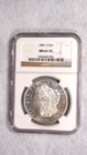 1881 S Morgan Dollar NGC MS61 PROOFLIKE UNCIRCULATED $1 Coin Starts At 99 Cents!