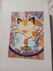 Pokémon Vintage Topps Meowth #52 Rare LP Blue Label English Non-Holo
