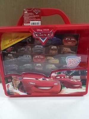 Disney Pixar Cars - CARS 2 30+ VEHICLE STORAGE CARRY CASE 2012 - 1:55 Scale