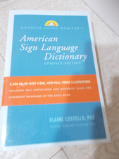 Random House Webster's American Sign Language Dictionary Elaine Costello