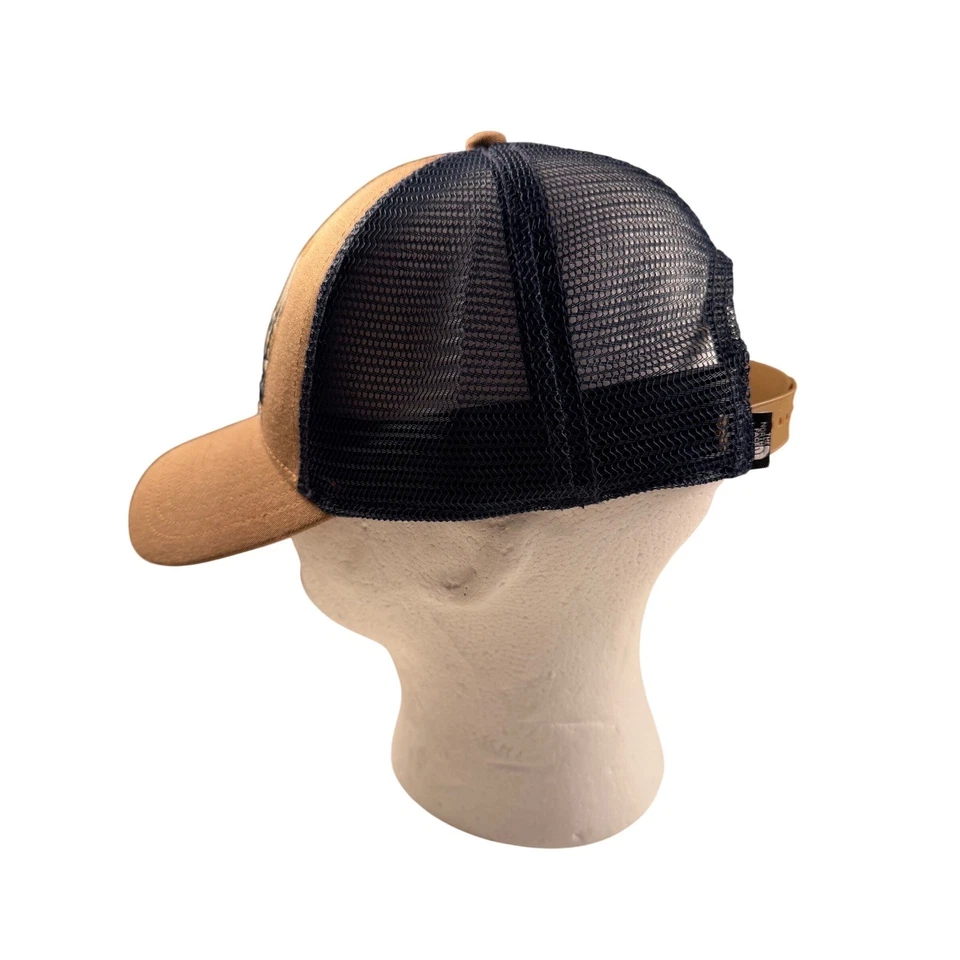 The North Face Mudder Trucker Hat Brown Bear Mountain Embroidered Snapback Cap - Image 3 of 4