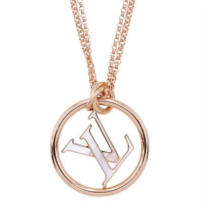 Louis Vuitton Sautoir LV Stellar Double Chain Necklace M01224 Excellent R2047