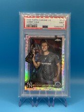 2025 Topps Chrome Logofractor Edition Gerrit Cole Image Variation PSA 9 #110