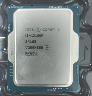 Intel Core i3 12100F 12th Gen 4 Core 3.3GHz CPU LGA1700 SRL63