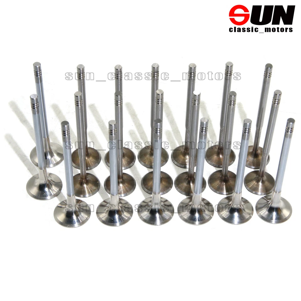 KIT DE 20 VÁLVULAS DE ADMISIÓN Y ESCAPE PARA VW BEETLE JETTA GOLF AUDI A4 TT 1.8T MAHLE Foto 4 de 4