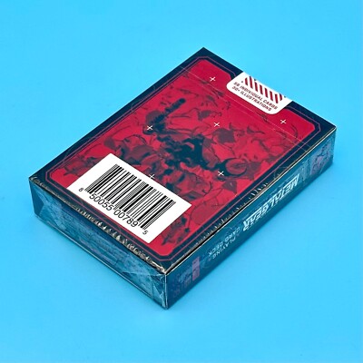 Metal Gear Solid Playing Cards Deck Blackjack Poker Casino 36 Art