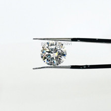 5-6 KT Loose Bianco Creato IN Laboratorio Diamante Ottimi Splendere Purezza VVS1