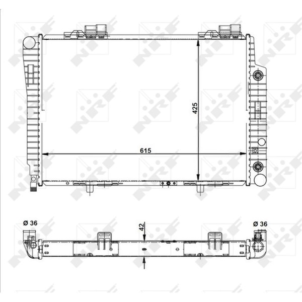 KüHler WasserküHler MotorküHler FüR Mercedes SLK E-Klasse R170 W210 W202 S202-image