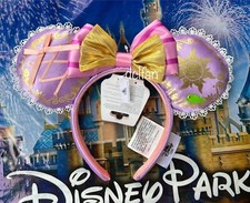 Authentic Disney Parks Tangled Rapunzel Pascal Minnie Ear Headband USA NWT