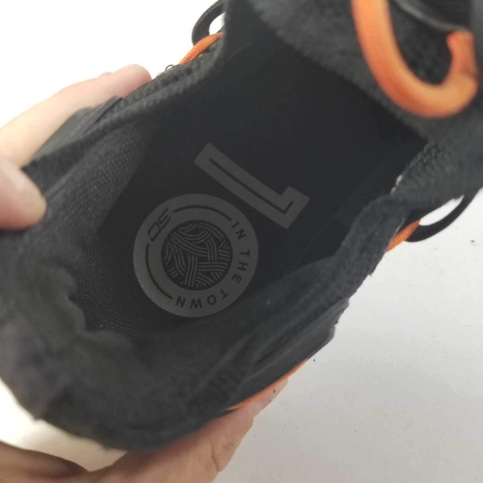 Under Armour Curry 6 GS Oakland Sideshow Black Orange Boys Size 5Y 3020415-003 thumbnail 9