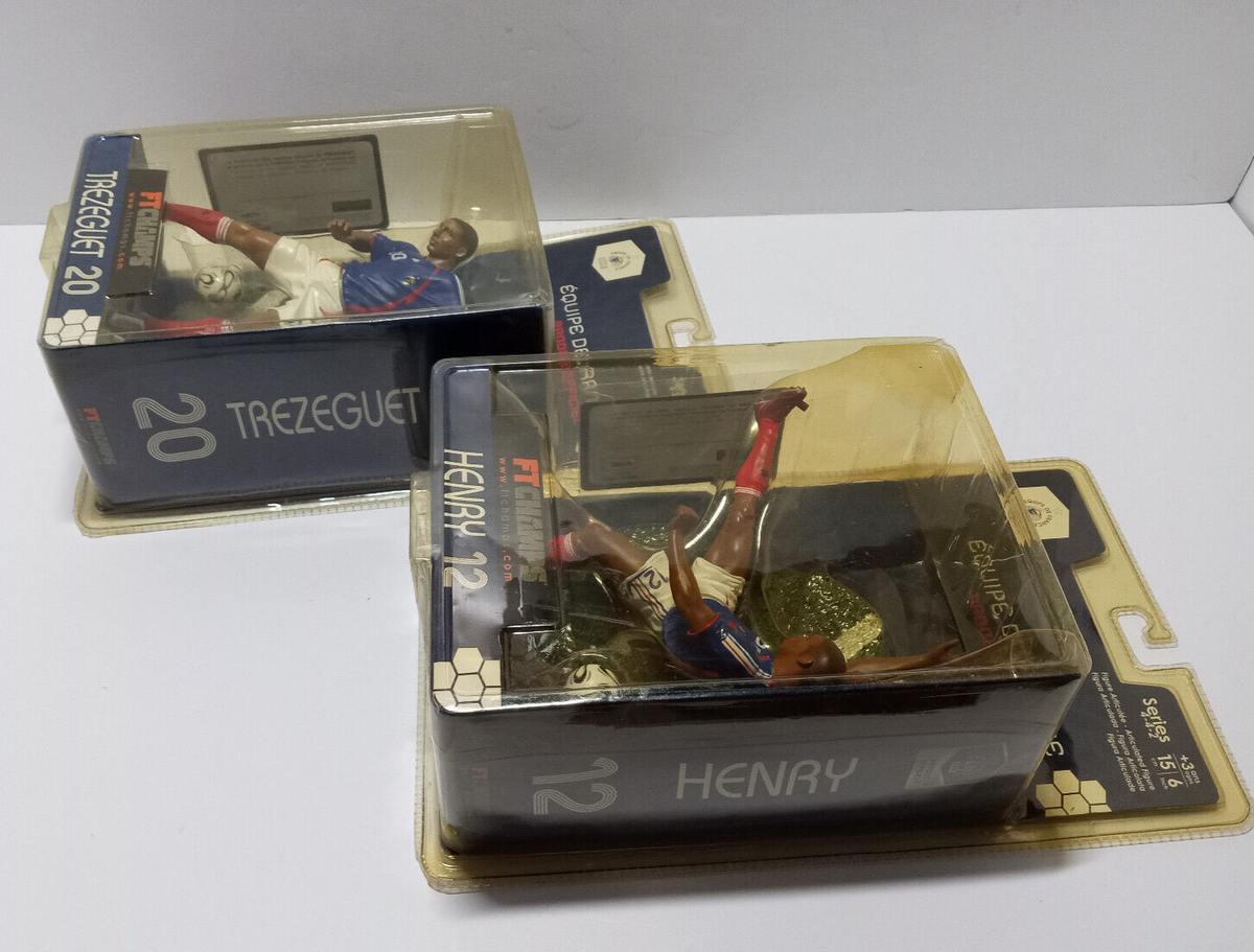 FT CHAMPS Trezeguet 20 & Defoe 16 セット NEW Lot 2 FT Champs HENRY + TREZEGUET Figures 6