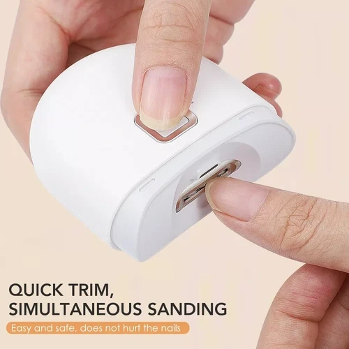 Cortaúñas Eléctrico de Seguridad Automático Recortador de Uñas Gruesas Herramienta Profesional - Imagen 5 de 20