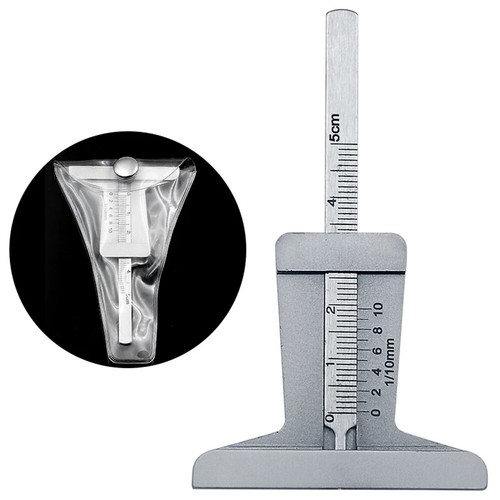 Stainless Steel Car Tyre Tread Depth Gauge Meter Ruler Caliper Wheel Measure - Picture 8 of 12