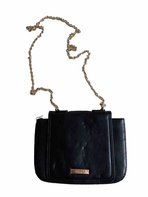 Versace Parfums, Umhängetasche Damen, Schwarz, Gold