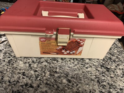 Wilton Professional Cake Decorating Tool Caddy Organizer w/ insert