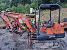 Pel Job Eb12.4 Mini Digger Excavator dismantling for parts! Tracking Levers 
