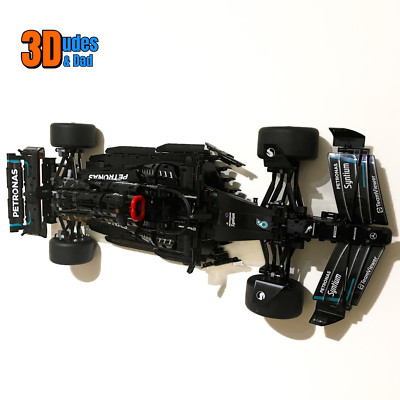 Wandhalterung (horizontal) für LEGO Technic Mercedes W14 F1 Auto (Set 42171)
